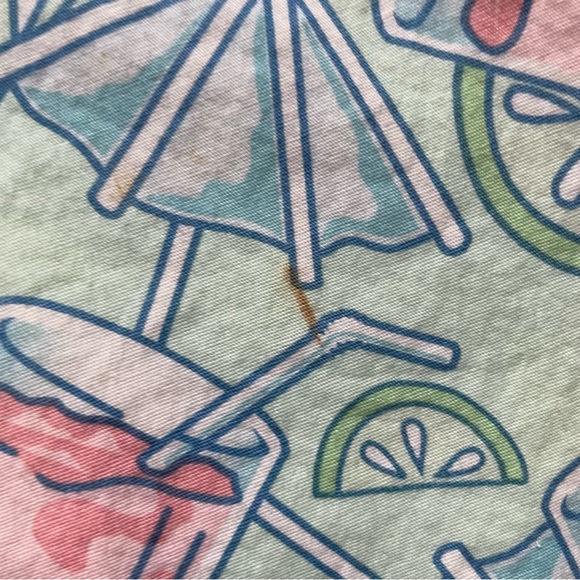 Vineyard Vines Pink Lemonade Print Cotton Mini Skirt Size 4 - Picture 4 of 10